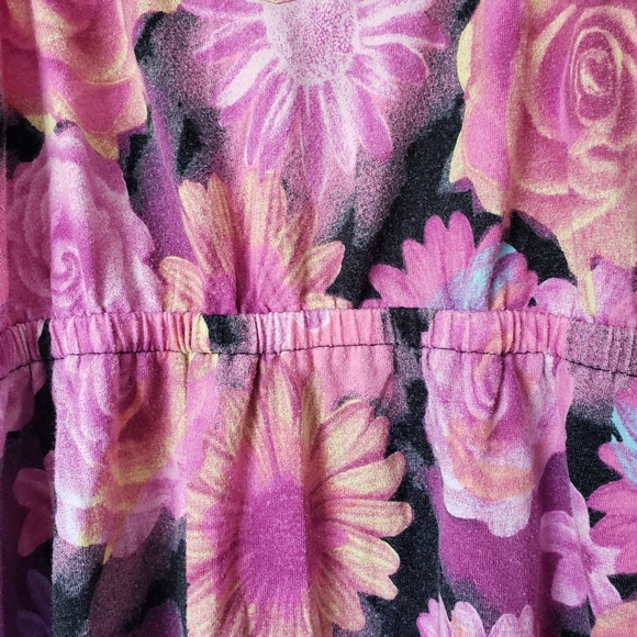 ROUTE 66 GIRLS SIZE M FLORAL MAXI DRESS - Picture 4 of 4